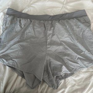 Performance-Ready Gray Under Armour Running Shorts (Size XL)